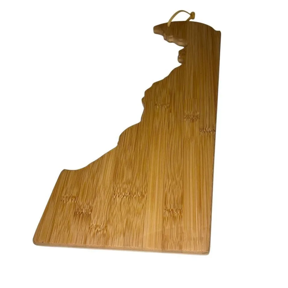 Totally Bamboo Destination Delaware Cutting & Serving Board